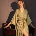 Green Long Robe A
