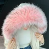 Detachable Faux Fur Collar Extra Large Warm Fake Fur Scarf Wrap Evening Cape For Winter Womens Coat Faux Fur Hood Ttrim Collar 1