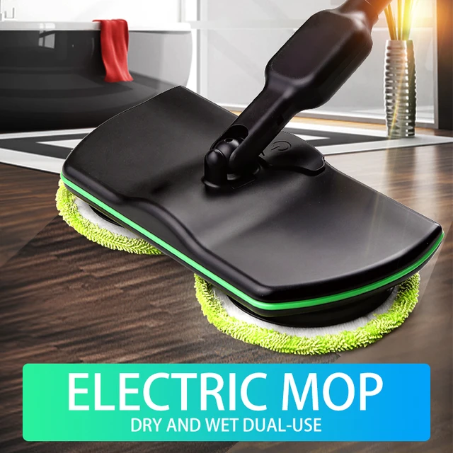 Spinning Cordless Push-Power Broom 3 in 1 | 360 Degree Rotating Cleaning  Sweeper Tool | Lightweight, Non-Electric, Safe, Easy to Use