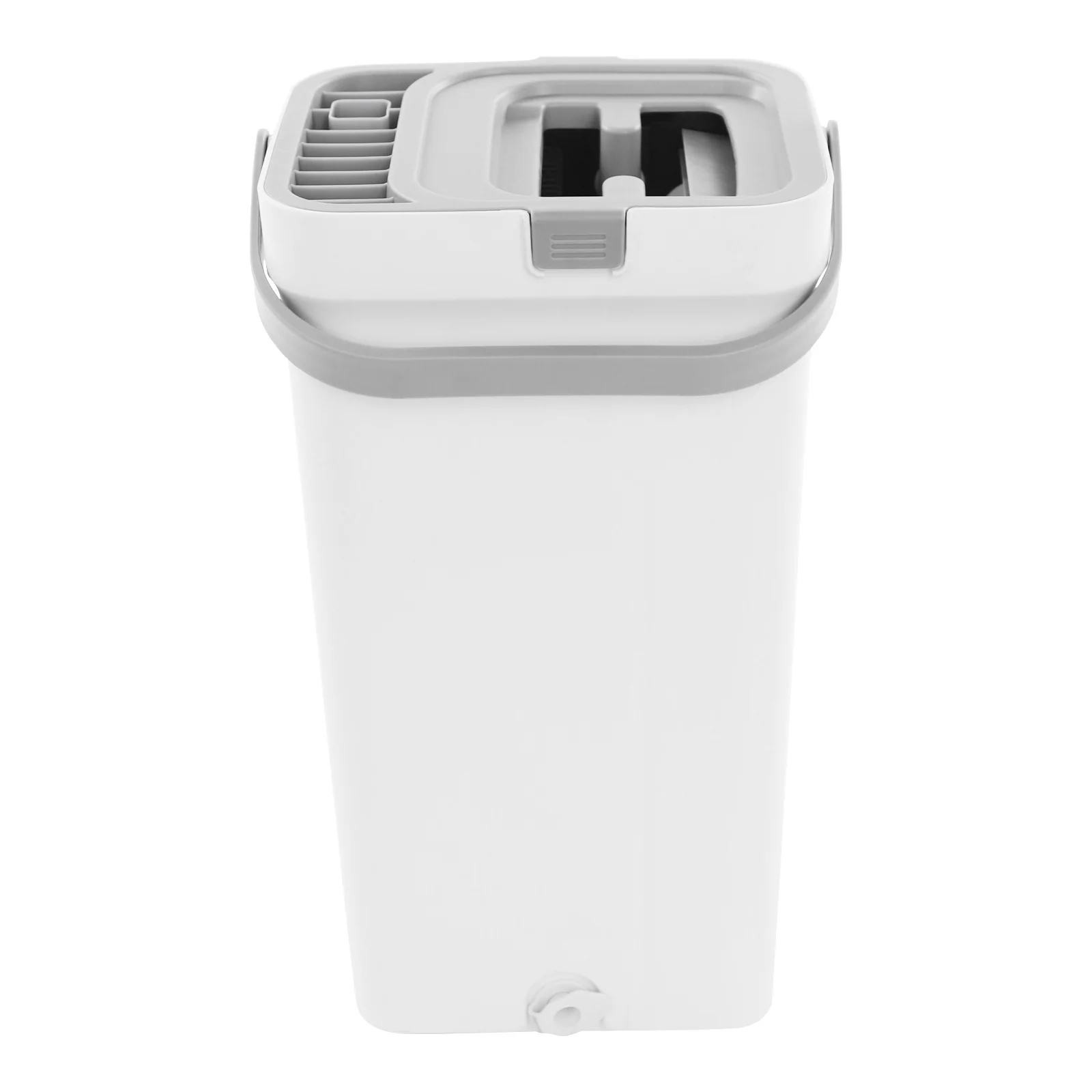 Flacher Mopp mit Eimer, einfache Mopppflege, agile Manöver für Schlafzimmer, Toilette, Hotel, Büro, Küche, Reinigung, Wand, Glasboden – Detail 7