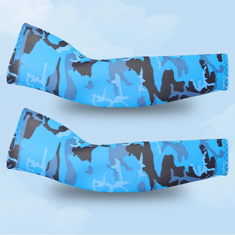 Summer Arm Sleeves Camouflage Sports UV Sun Protection 1 Pair