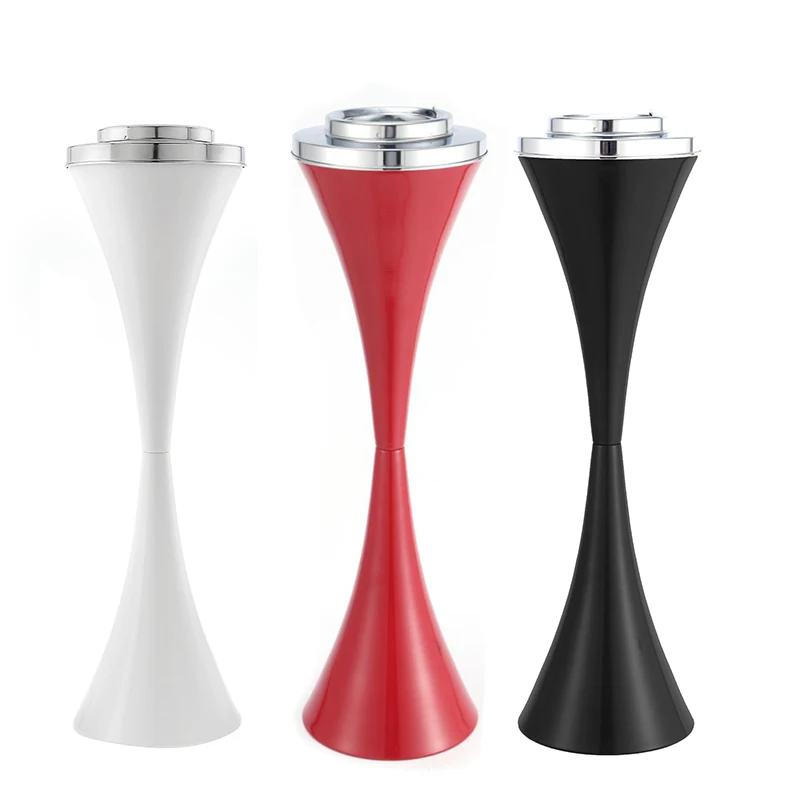 Posacenere Da Terra Con Coperchio Posacenere Antiruggine In Acciaio Inossidabile Accessori Per Fumatori Per Home Office Bar Garden