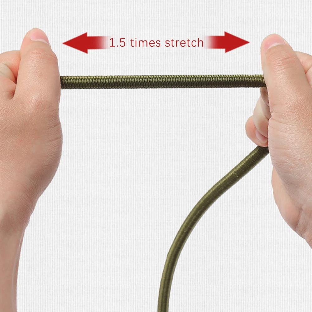 4pcs Strechable Bungee Cord 6mm 5