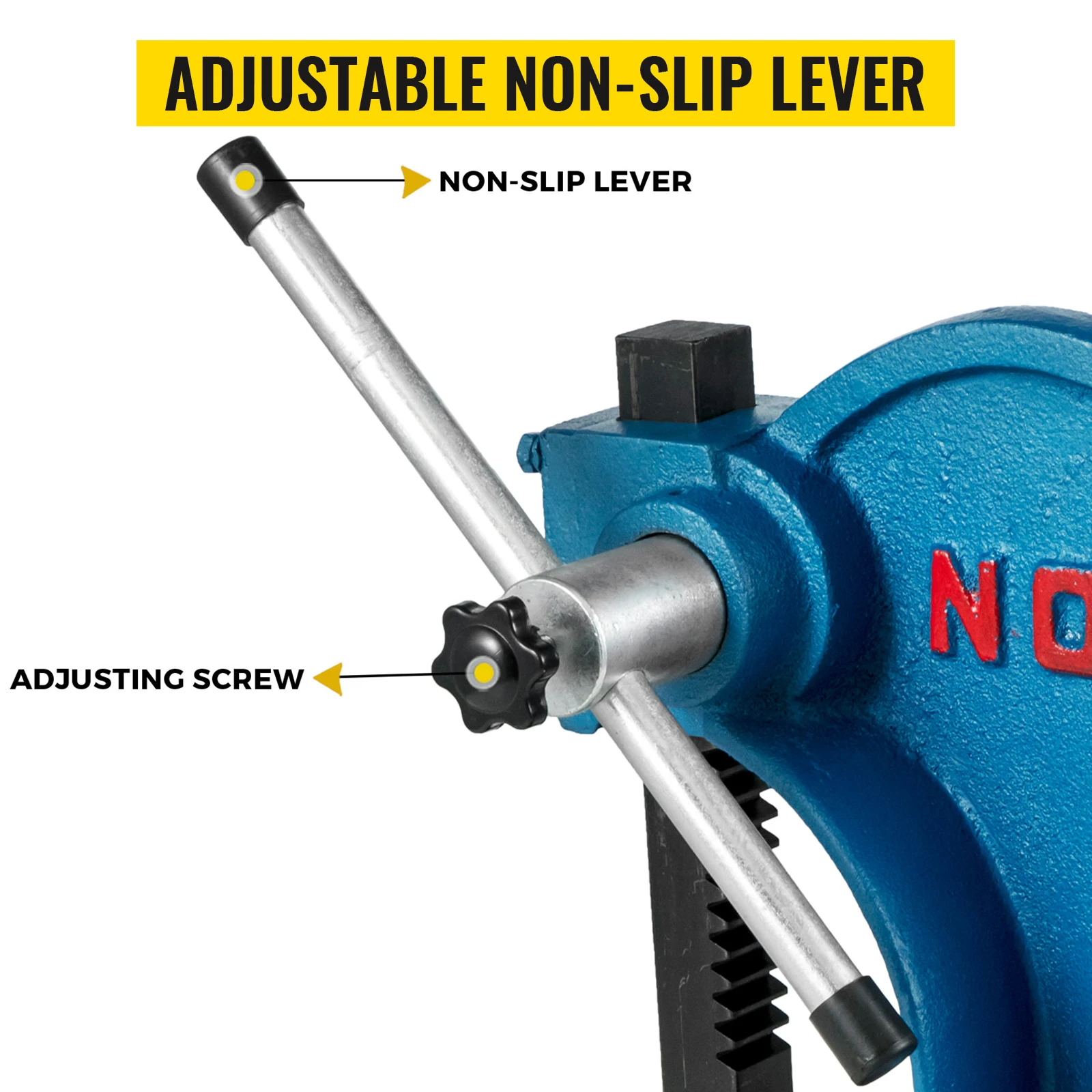 Pressa Ad Albero VEVOR 1 Tonnellata - Perfetta Per Lavori Di Precisione Su Metalli E Pelletteria - Foto 8