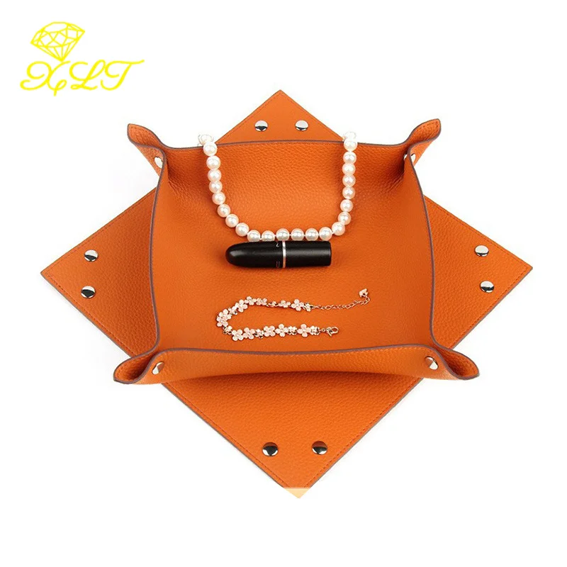 

PU Leatherette Jewelry Ring Picking Pallet Counter Jewelry Display Tray Lipstick Jewelry Storage Tray Jewelry Organizer