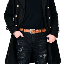 

Leather Belt Belts Fashion Casual Strap Men's Jeans Cowboy Vintage Belt for Men