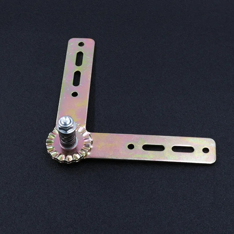 2pcs Buckle Hinge Angle Adjuster Sofa Accessories Hardware Headrest Hinge 360 Degree Two-section Plum