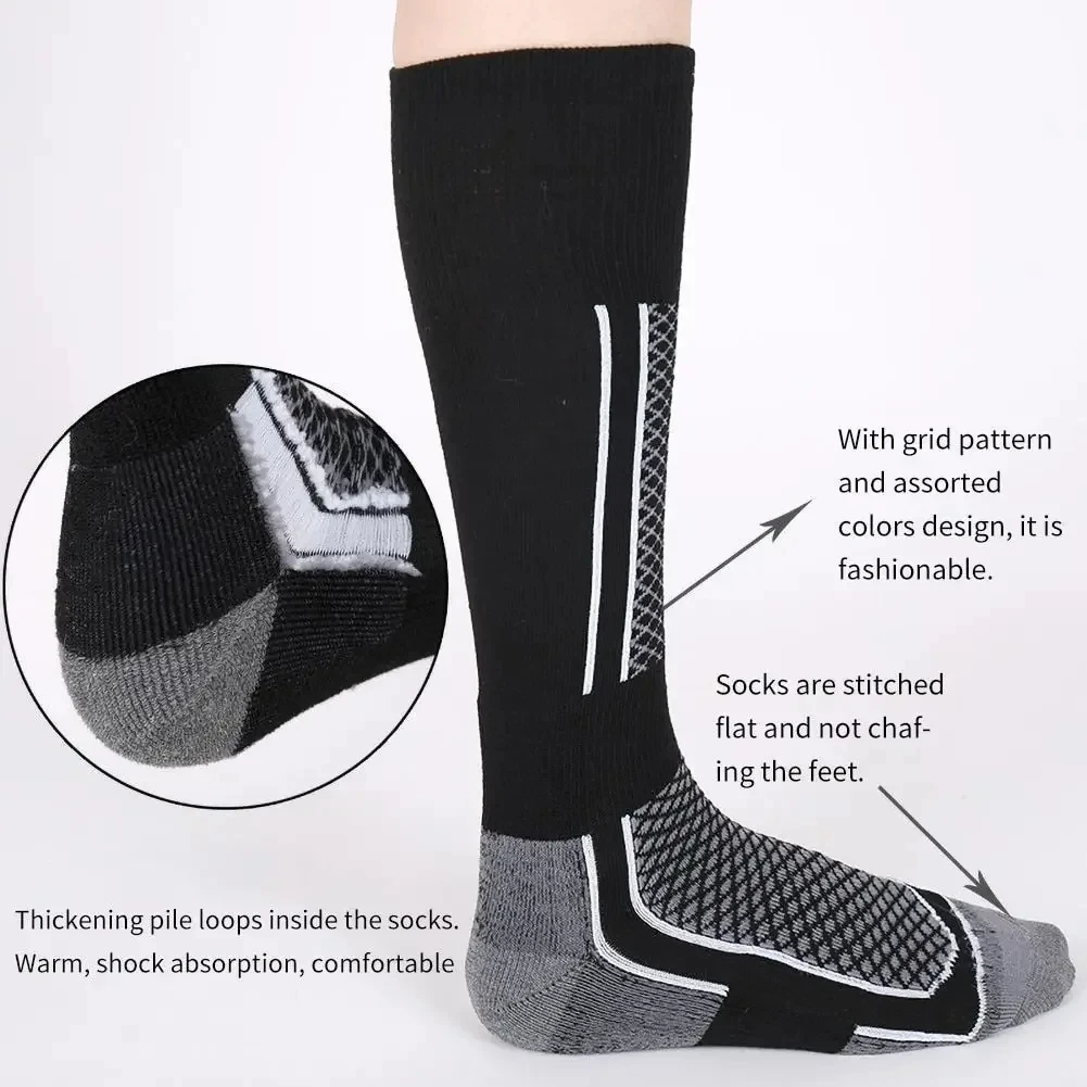 Winter Warm Thick Ski Hiking Socks 