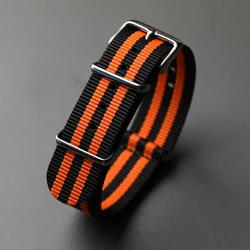 Wear - Resistant Nylon Woven Strap - Retro Soft Bracelet - 20mm (A color)