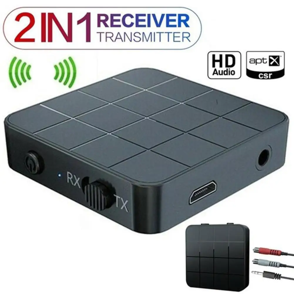 Bluetooth 5.0 Audio Transmitter Receiver Two In One Receiver RCA 3.5mm
