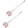 2 Pcs Trash Can Clamps Tweezers Grabber Tool Grabbers Household Fire-tongs Litter 6