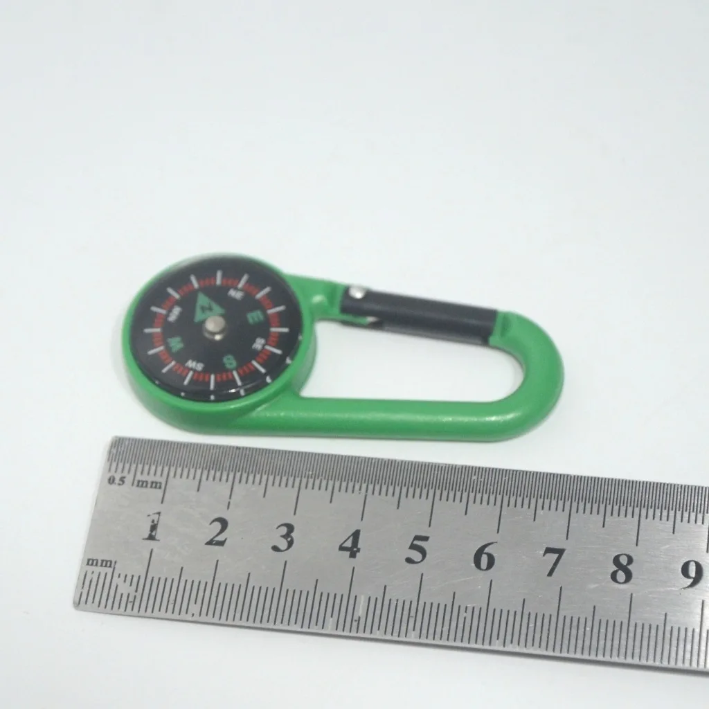 Mini Lightweight Portable Carabiner Compass 6