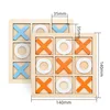 Montessori Play Game Wooden Toy Mini Chess Interaction Puzzle Training Brain Learing Early Educational Toys For Children Kids 6
