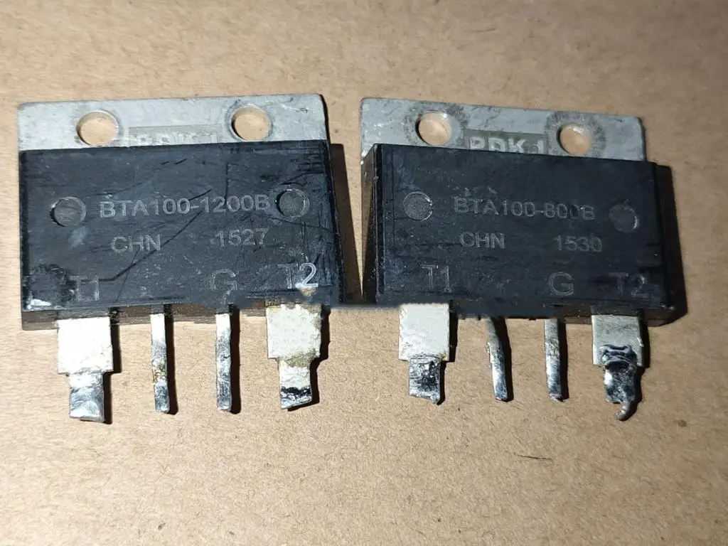 

original 10pcs BTA100-800B BTA100-1000B BTA100-1200B BTA100-1600B BTA100800B BTA1001200B BTA1001600B 100A 1200V TO-3P