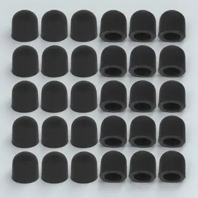 50pcs Capacitive Tips Replacement Silicone Touch Screen Capacitive Pen Tips Pen Nib For Phones Tablets Laptops