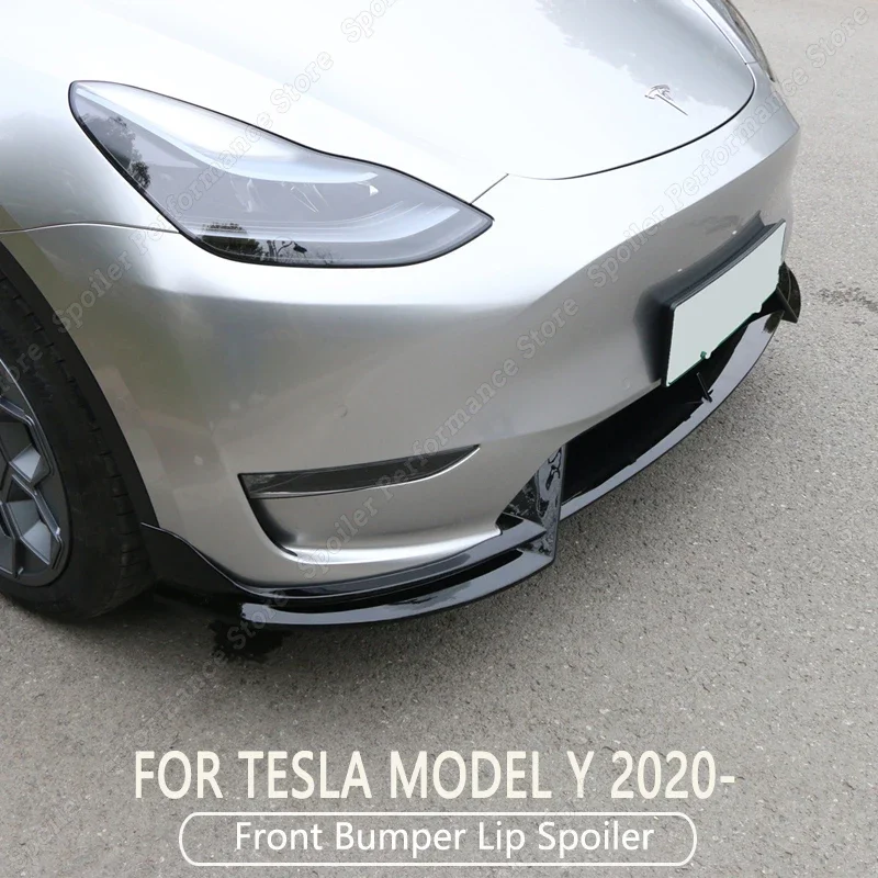 

Спойлер для переднего бампера автомобиля, спойлер для Tesla Model Y 2020 2021 2022, модифицированный Комплект кузова бампера, диффузор, защитная крышка