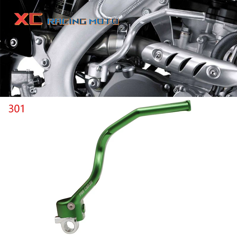 Motorcycle Cnc Aluminum Kick Start Starter Lever Pedal For Kawasaki Kx250f Kx 250f Kxf