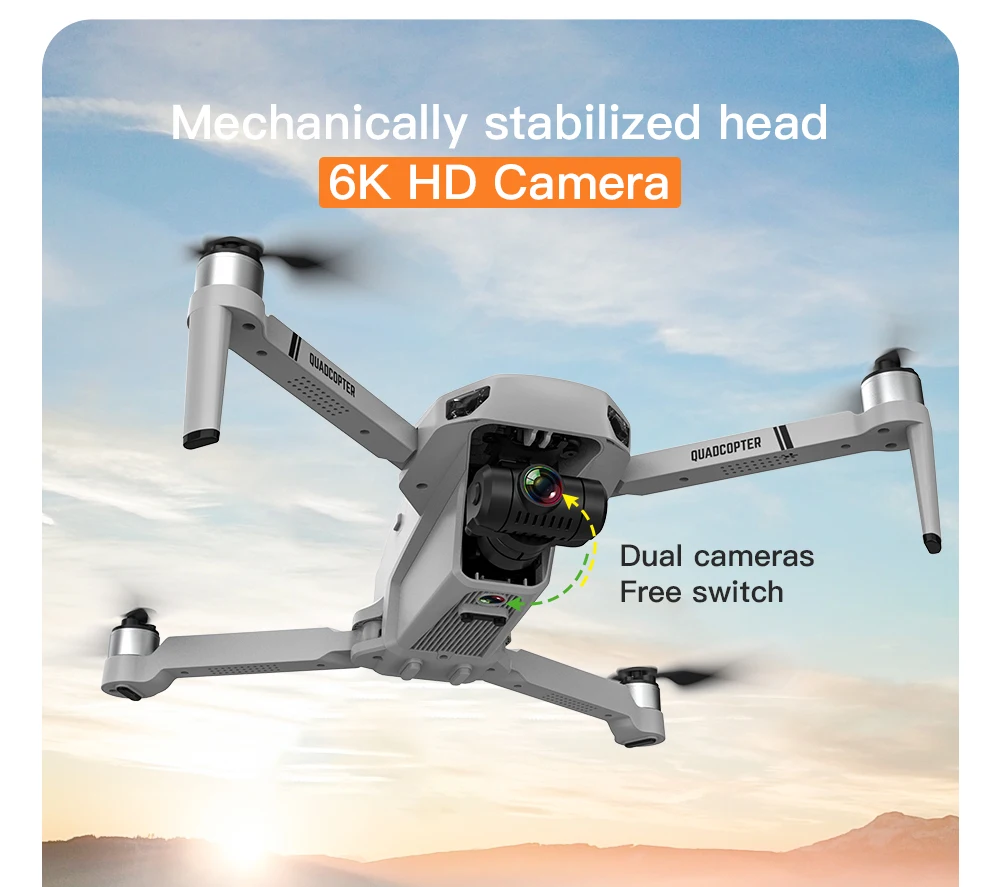 Description Picture 6 of itemKF102MAX GPS Drone with Camera 4K Profesional Aerial Photography HD Camera Anti Shake Gimbal Quadcopter Brushless Motor Dron