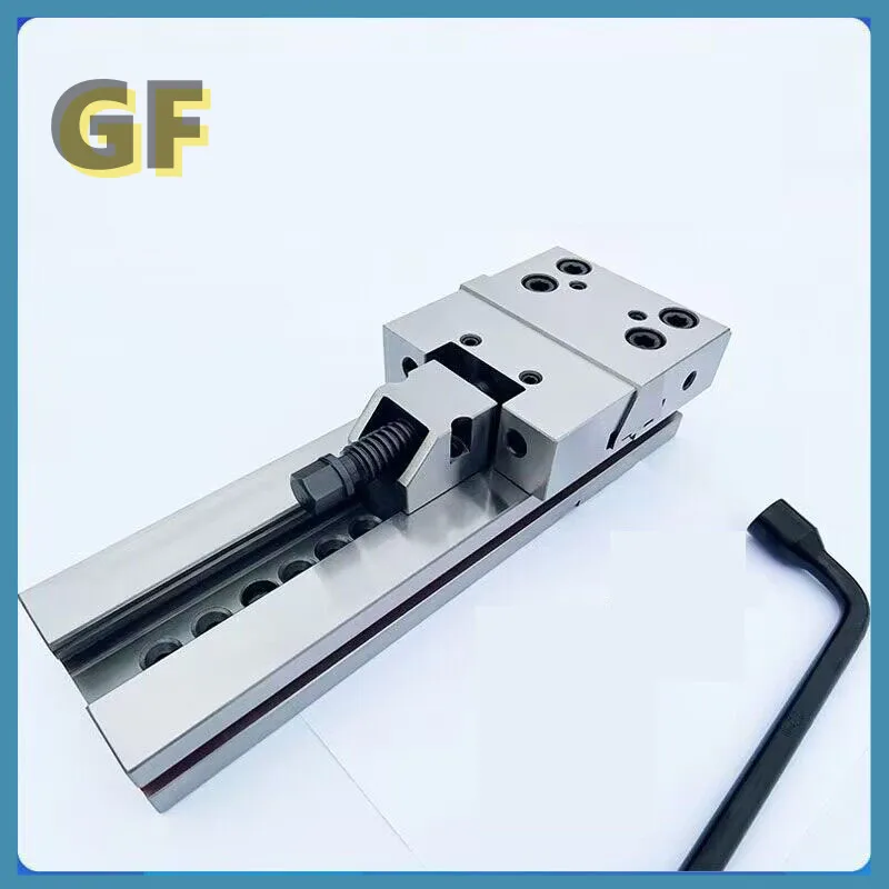 GT125A / B 6 Inch High Precision Manual Flat Vice Tool Maker Vise for CNC Grinding Milling Machine 5