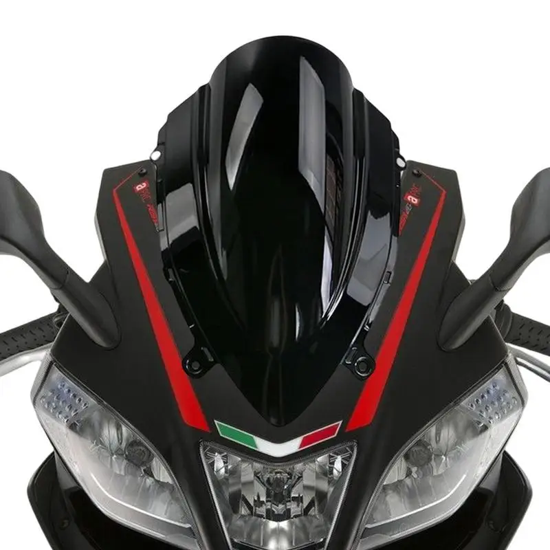 

Motorcycle Windscreen For Qianjiang Race 600 Model Competitive High-Definition Heightened Front Windshield Wind Deflector