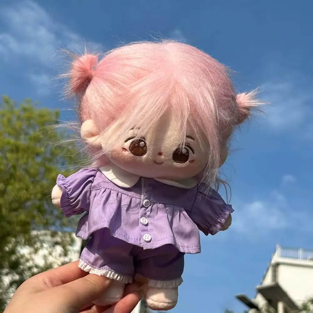 1 Set Lace 20cm Cotton Doll's Clothes Toy Accessories Multi Color Doll Summer Pajama Set Mini Outfit No Attribute Doll Clothes