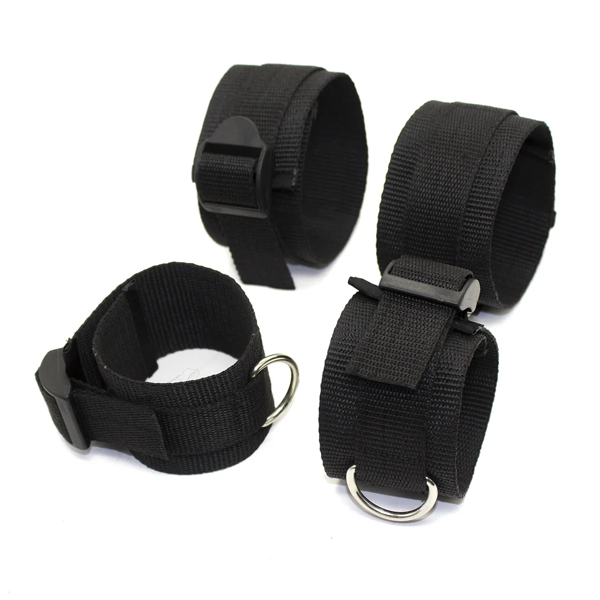 Bedroom Bondage Boutique Adjustable Belt Under Mattress Sex Toys for Couples SM Bed Fetish Restraint,Wrists 4 Ankle Cuffs