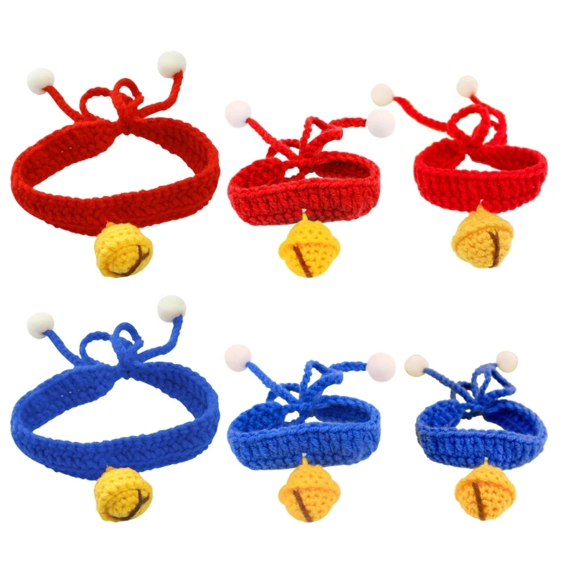

Knitting Collar Dogs Quiet Collar Decorative Collar Necklace for Cats