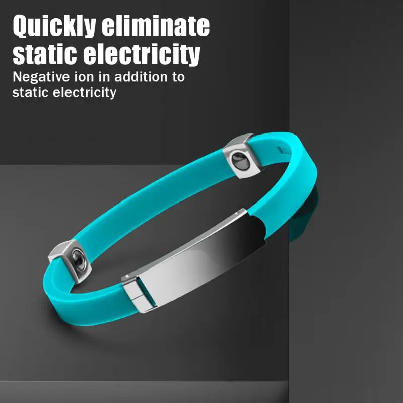Adjustable Anti-Static Bracelet Human Body Electrostatic Eliminator Wireless Static Elimination WristBand Wrist Strap