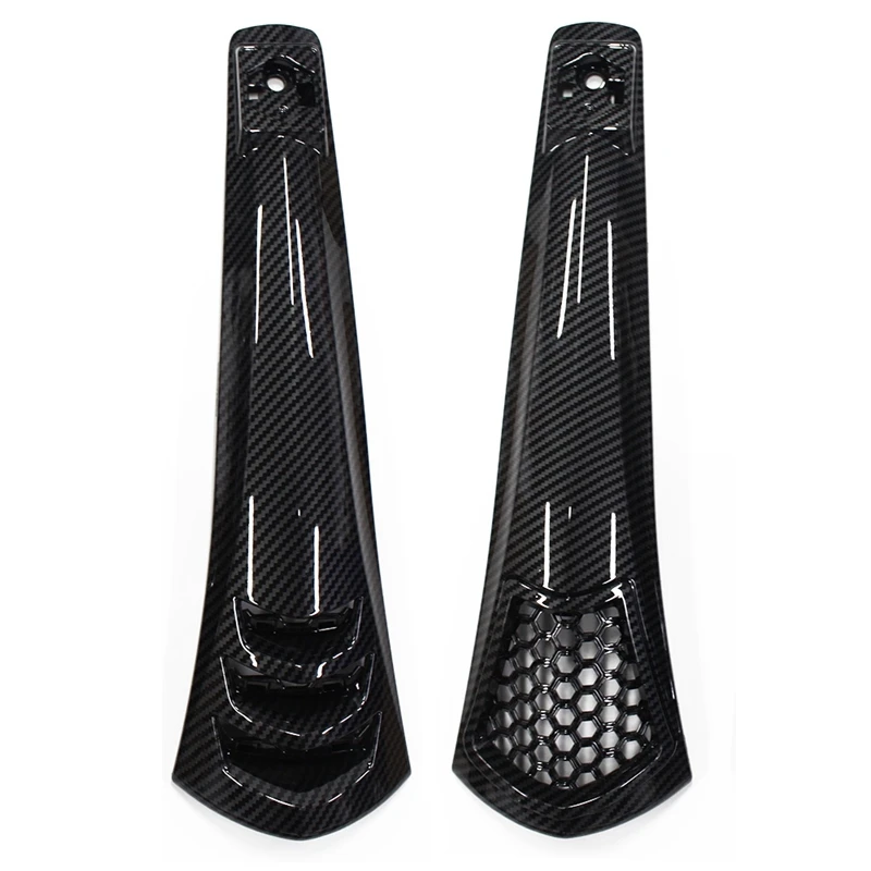 Moto Testa Anteriore Carenatura Copertura Corno Staffa Decorazione Shell Per Vespa Sprint 50 125 150 Primavera 125 150 (B)