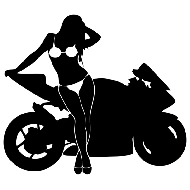 

Car Stickers Personality Creative Beauty Motorcycle Vinyl Decals Car Motorcycle Bumper Body Rear Window Decorative Decals,15cm