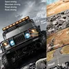 High Speed 4WD Crawler SUV Alloy Metal RC Truck 1:12 LED Lighting Waterproof Climbing Off Road Radio Remote Control Car Truck 2