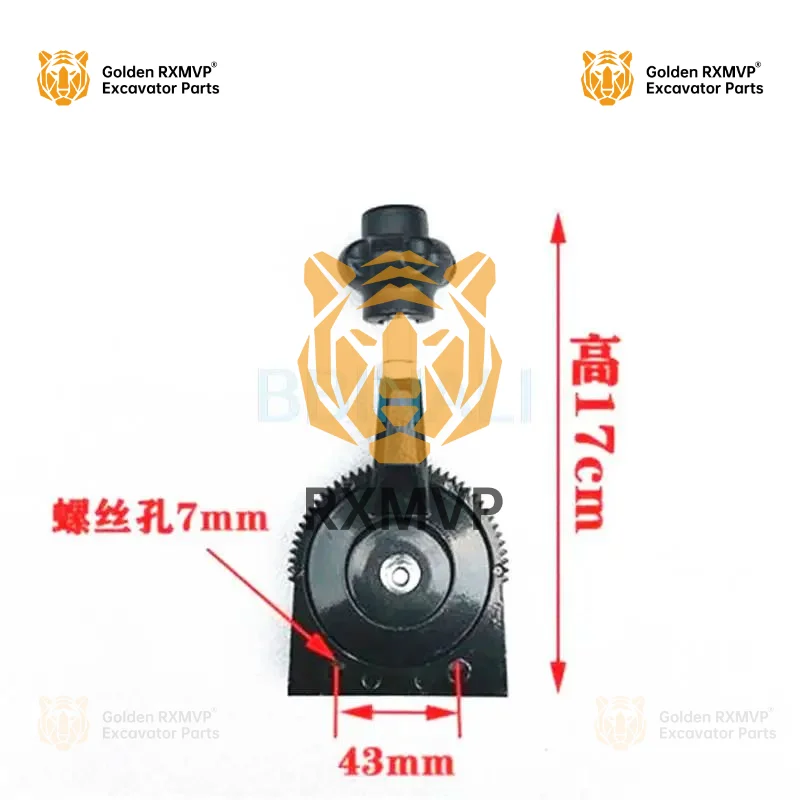 Tractor hand throttle handle sprinkler harvester marine diesel engine hand throttle handle modified high quality