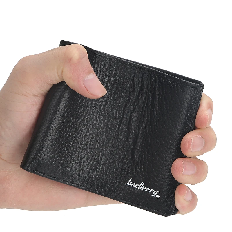 Wallet Mens Money Purse Coin Bag  r Short Men Wallet Card Holder Compact Money Purses Multifunctional driver's license package