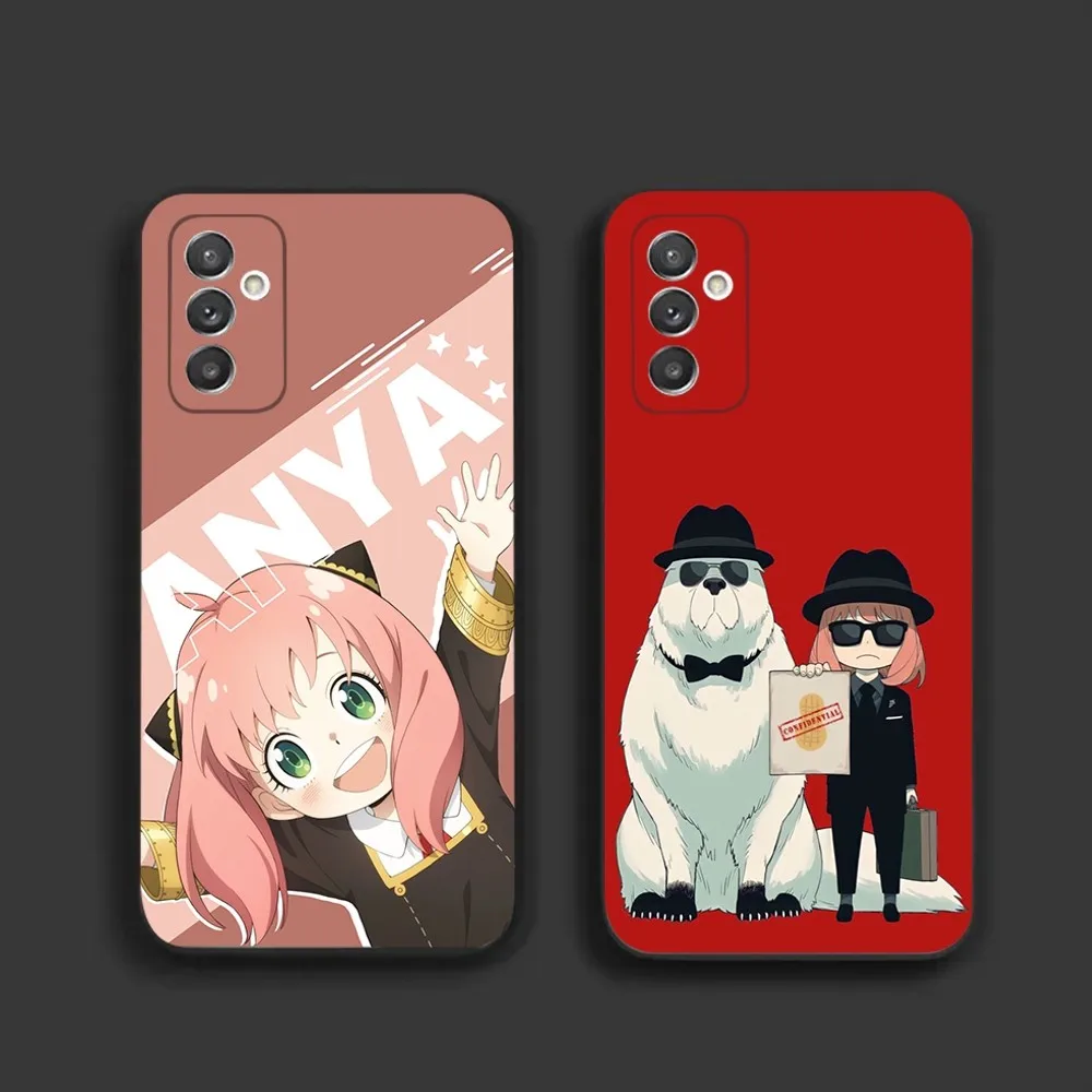 

Spy×Family Anya Phone Case For Samsung S21,S22 Ultra,S20,S30 plus,S22 plus,S23,S30 ultra 5G Silicone Cover