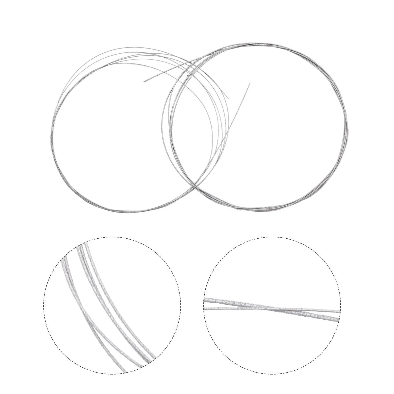 Cutting Supplies for High Precision Cutting of Various Non Metallic Materials 2 Pack Diamond Wire Saw Blades