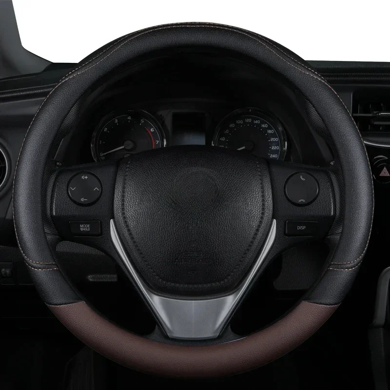 Steering Wheel Cover Car Steering Wheel Cover Universal 15 inch Breathable Anti Slip Car Interior Accessories Fit Most