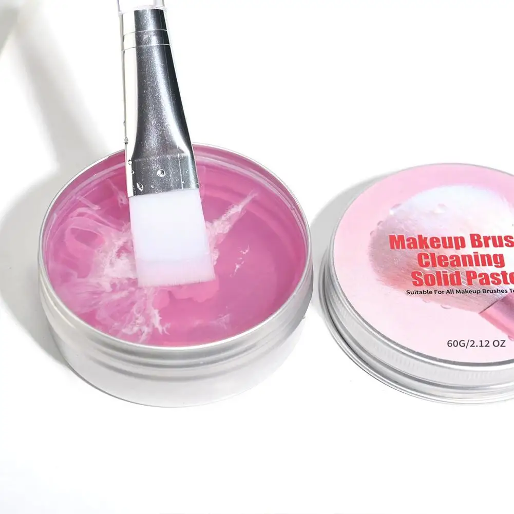 Makeup Brush & Sponge Cleaning Soap with Cleaning Mat
