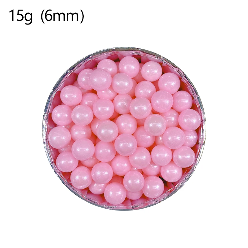 Edible White Beads Pearl Sugar Ball Fondant DIY Cake Baking Sprinkles Sugar  Candy Ball Wedding Cake