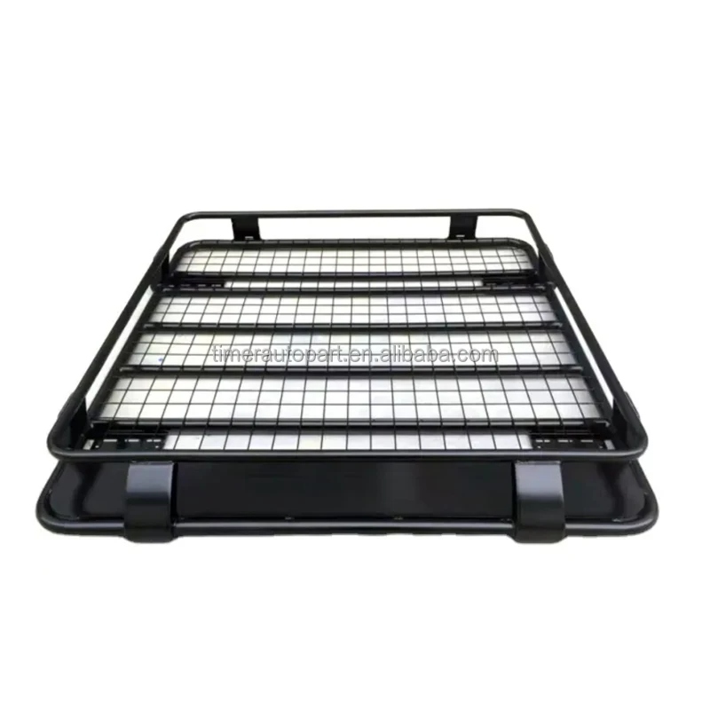 

Oem 4Wd Car Pickup Rv Pickup Car Top Tool Tray Basket Luggage Storage Carrier Roof Rack For Suv Land Cruiser Lc100 Lc200