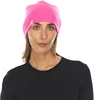100% Merino Wool Ridge Cuff Beanie Unisex Warm Winter Hat Men Women Merino Wool Micro Weight Reversible Beanie Running Skiing 4