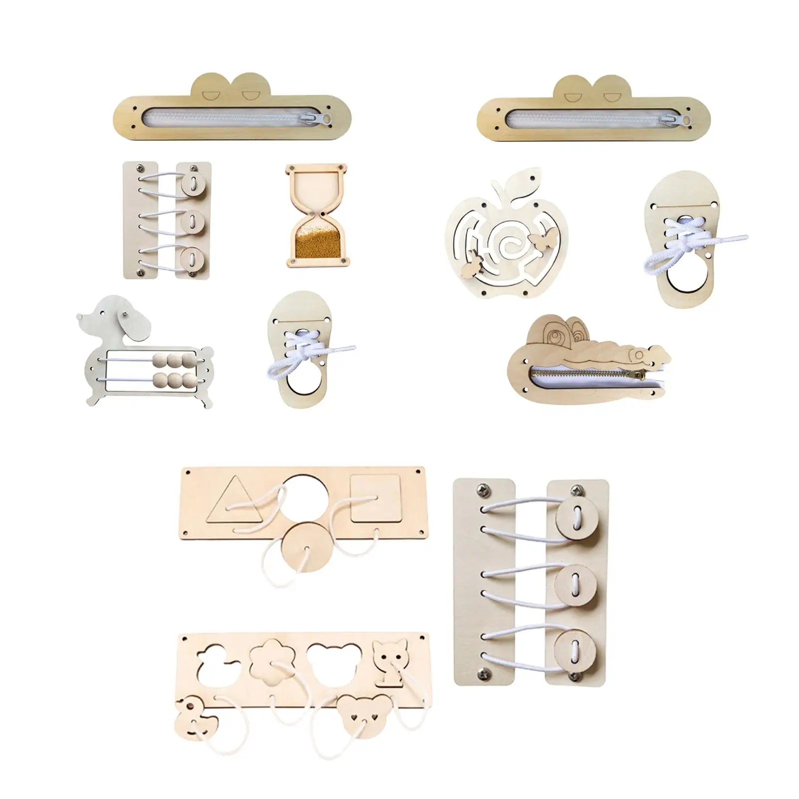 

Busy Board DIY Accessories Learning Activities for Kids Children Preschool