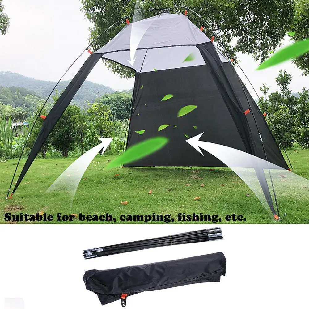 Description Picture 5 of itemOutdoors Canopy Beach Shelter Lightweight Sun Shade Tent Waterproof Tent Garden Sun Awning For Fishing Camping Travel Accessory