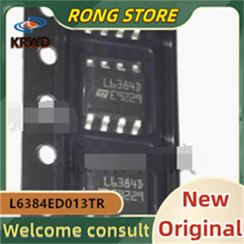 

(10 шт.) L6384ED013TR L6384ED013 L6384D L6384ED SOP-8 Новый и оригинальный чип IC