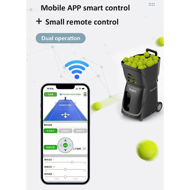 PUSUNPT-Smart Pri Tennis Machine: The Ultimate Training Partner