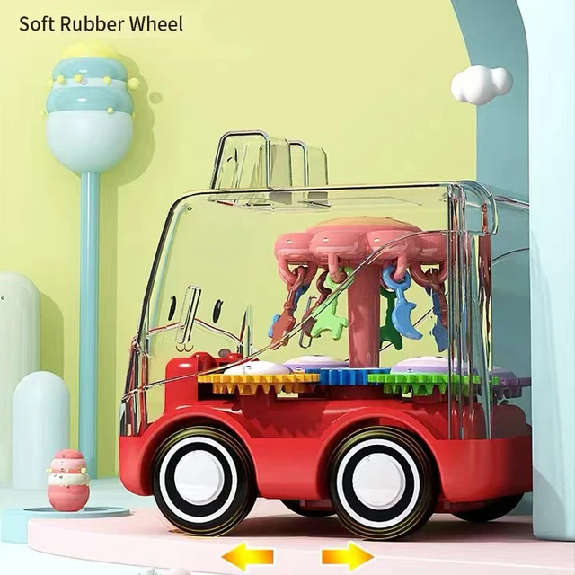 Transparent inertia car Baby Boy Toy Cars Educational Model Car for Babies Boys 1 Years Old Car Toys Toddlers Child Birthday Gif 6