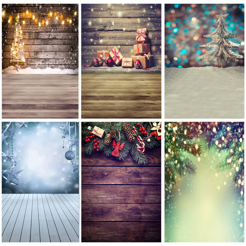 

Vinyl Custom Christmas Theme Photography Background Children Portrait Backdrops For Photo Studio Props 1911 CXZM-39