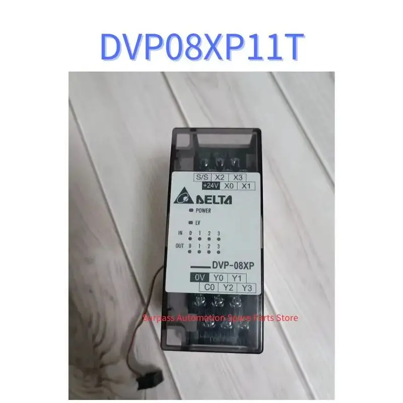

DVP08XP11T Second-hand PLC expansion module test function OK