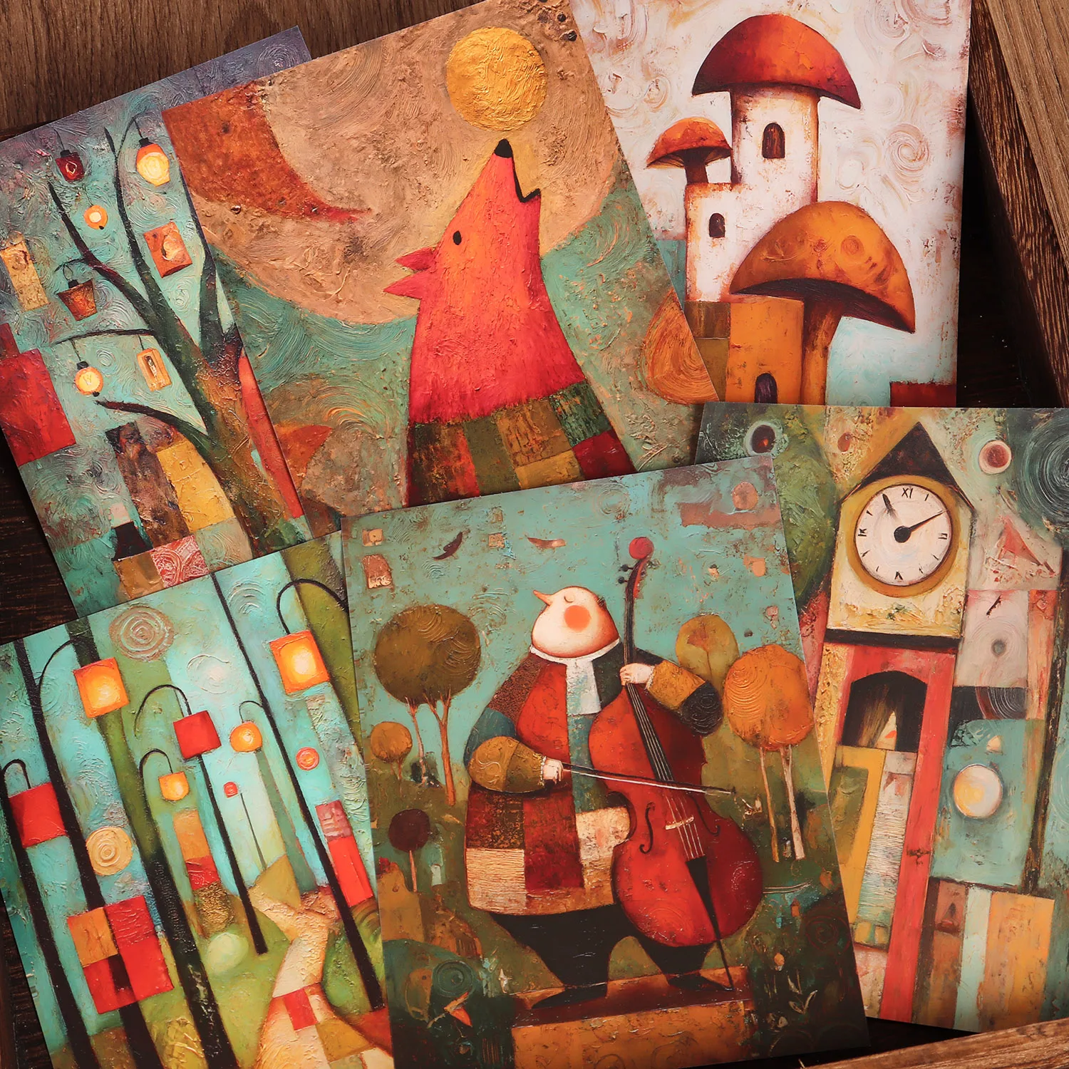 32pieces DIY Junk Journal Paper, Creative Journaling Wall Art, Scrapbooking