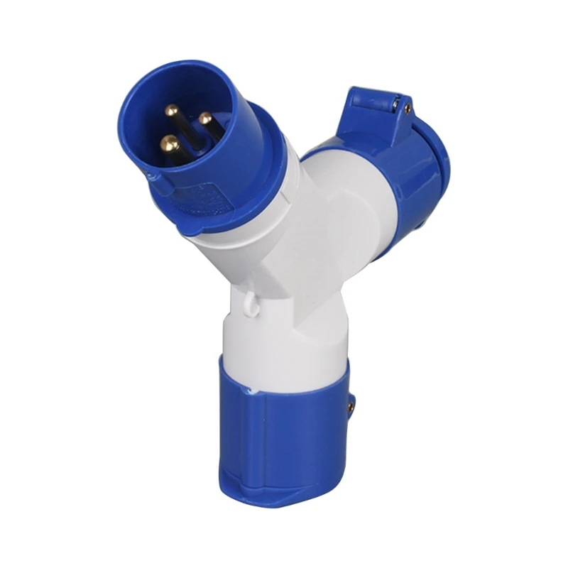 חיבור 16A שקע חשמל חיבור חשמל 240V קרוואנים סירות ספליטר 2/3 כיווני ספק כוח