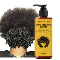Crème coiffante pour cheveux bouclés - Contient l'huile d'argan marocaine, contrôle des frisottis longue durée, boucles élastiques et moelleuses, coiffage hydratant adapté aux vagues et aux cheveux bouclés 3